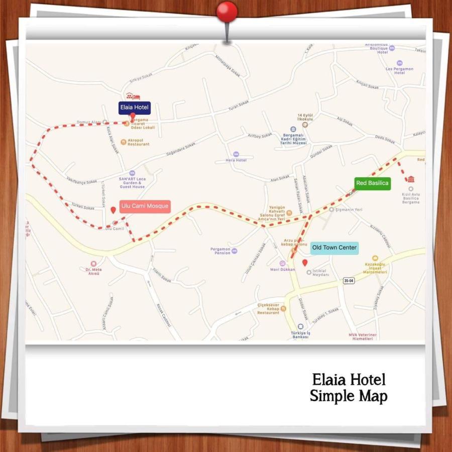 Elaia Hotel Bergama Luaran gambar